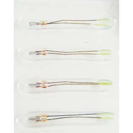 Melody Jane Dolls House 2.5mm Bi Pin Micro Bulbs Glass Pack of 4 12V Lighting Accessory