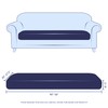 SUBRTEX Leather Waterproof Cushion Covers Breathable Sofa Seat Slipcpvers for