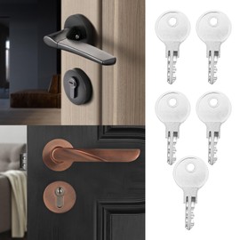 eMagTech Set of 5 Keys CH751 Compatible with Hillman, Hyoko, Grainger, Southco, Spectrum, Hunter, Rainbird Replacement Key Compatible with Motorhome, Storage Compartments