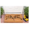 Calloway Mills AZ106352436 Bamboo Palm Coir Doormat, 24" x 36"