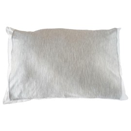 [絹屋] 枕カバー 冷感 シルク まくらカバー 速乾 接触冷感 ヘアケア 保湿 摩擦レス メンズ レディース 汗疹 汗冷え防止 日焼け対策 紫外線対策 UV対策 冷房対策 冷え 敏感肌 プレゼント ギフト リボン留 SO7649 銀色