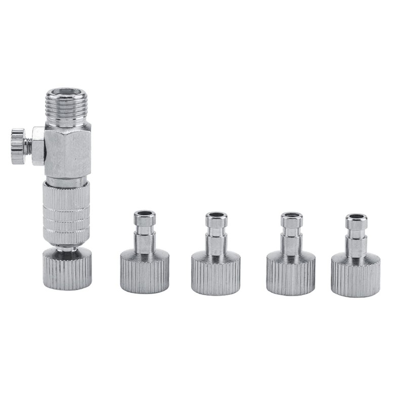 Artillery Airbrush Adapter Set, 5 Pieces Airbrush Quick Disconnect Coupling,