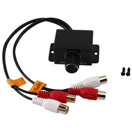 Gokelomg Volume Control - House Audio Amplifier Bass Gain Level Volume Control Lc-1 Black