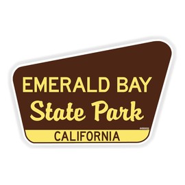 Emerald Bay State Park Decal 3.75" California CA Lake Tahoe Indoor Or Outdoor Vinyl Made In America