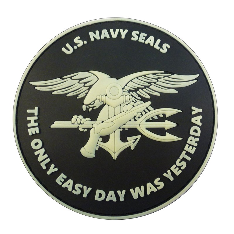 Glow Dark US Navy Seals The Only Easy Day Was