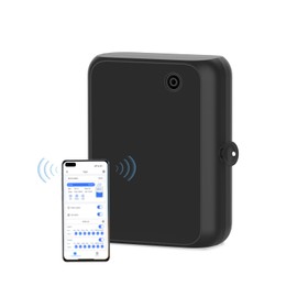 Smart Essential Oil Diffuser with Bluetooth,Waterless Scent Machine for Home,Office,Hotel,and Large Room – Timer Function & Quiet Operation,Black