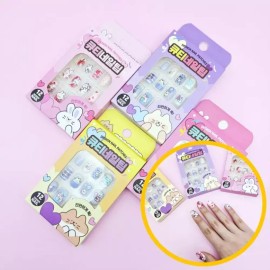 Mariseller 2500 큐티 네일 팁 20개입 1박스 - 손톱꾸미기 네일스티커 네일데코 미용 마리셀러 2500 Cute Nail Tips 20pcs 1box - Nail Decoration Nail Sticker Beauty Nail Care Seller