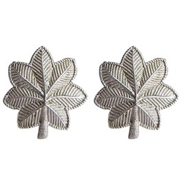 Army LTC Lieutenant Colonel Rank Pin-On With Mirror Finish