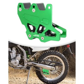 JFG Racing Motorcycle Chain Guard Guide Aluminum Protection for KLX250 2006-2020 Dirt Bikes, Green