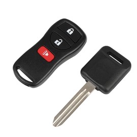 OCPTY Car Key Fob Replacement for Nissan for INFINITI for Frontier for NV1500 for NV2500 for NV3500 for Armada for TITAN for Xterra 2002-2016 (KBRASTU15 CWTWB1U415) 3 Buttons 315Mhz-Set of 1