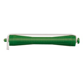 Comair 3012021 Cold Wave Rollers with Round Rubber 5 mm Length 90 mm Green Pack of 12