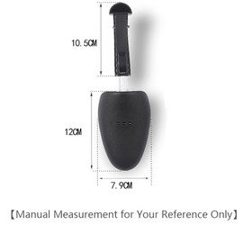 VASANA Mens Portable Practical Plastic Shoe Tree Adjustable Length Shoe Stretcher Shaper Support with Tension Boot Holder