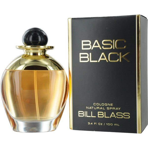 Bill Blass Eau De Cologne, Basic Black, 3.4 Ounce