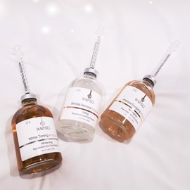 Imezo White Toning Whitening Ampoule Syringe 100ml + Giveaway Wrinkle Remove Lifting Ampoule 100ml / 5 random dermatological mask packs / 아이메조 화이트 토닝 미백앰플 주사기 100ml+증정품 링클 리무브 리프팅 앰플 100ml / 랜덤 피부과 전용 마스크팩 5장