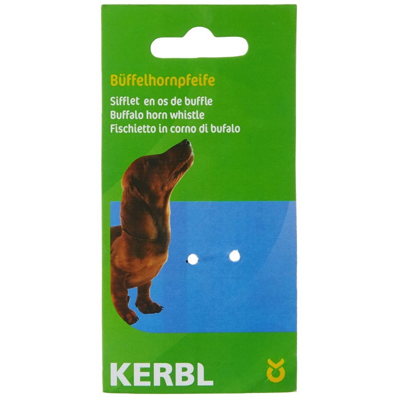 Kerbl Buffalo 2-Tone Horn Whistle and Trill, 6.5 cm