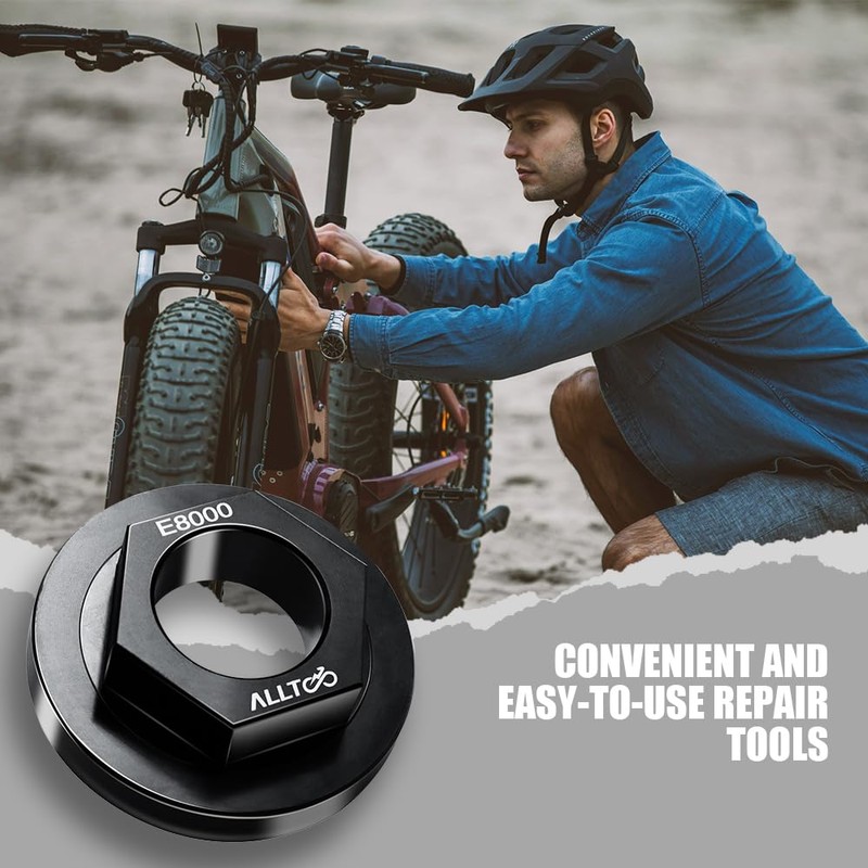 ALLTOO Crankset lockring installation and removal tool for Shimano Steps