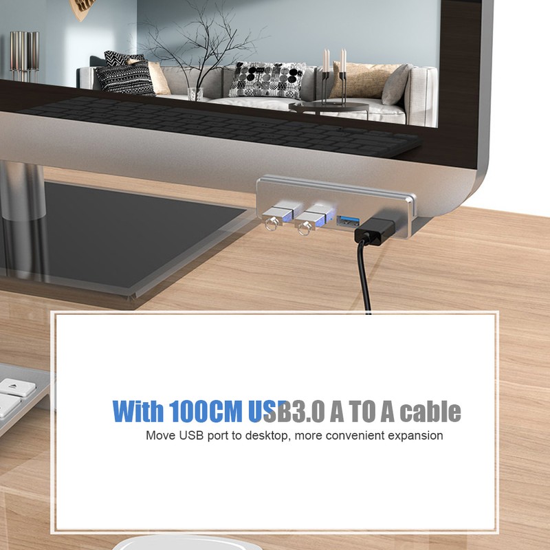 ORICO MH4PU Aluminum Alloy 4-Port 5Gbps USB3.0 HUB PC Notebook