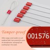 Tanstic 20Pcs Red Steel Security Seals with Aluminum Body, Security