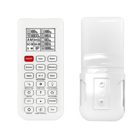 Remote Control for The Microwave Motion Sensors of Hylele LED Light Fixtures, with CCT/Brightness/Power Setting