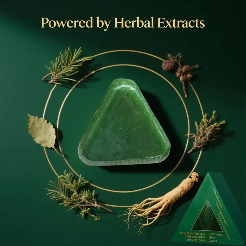 Champú Nature Triangle, Champú Nature Seven Green Soap 2pcs