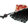 Drawstring Bag, Lined, Japanese Pattern, Shiba Inu Pattern x Arabesque,