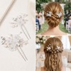 5 Pcs Wedding Hair Accessories Brides Prom Hair pieces