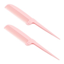 Beavorty Tail Combs for Hair Styling 2pcs Portable Scalp Sweep Comb Detangler Hair Brush Styling Tools for Women
