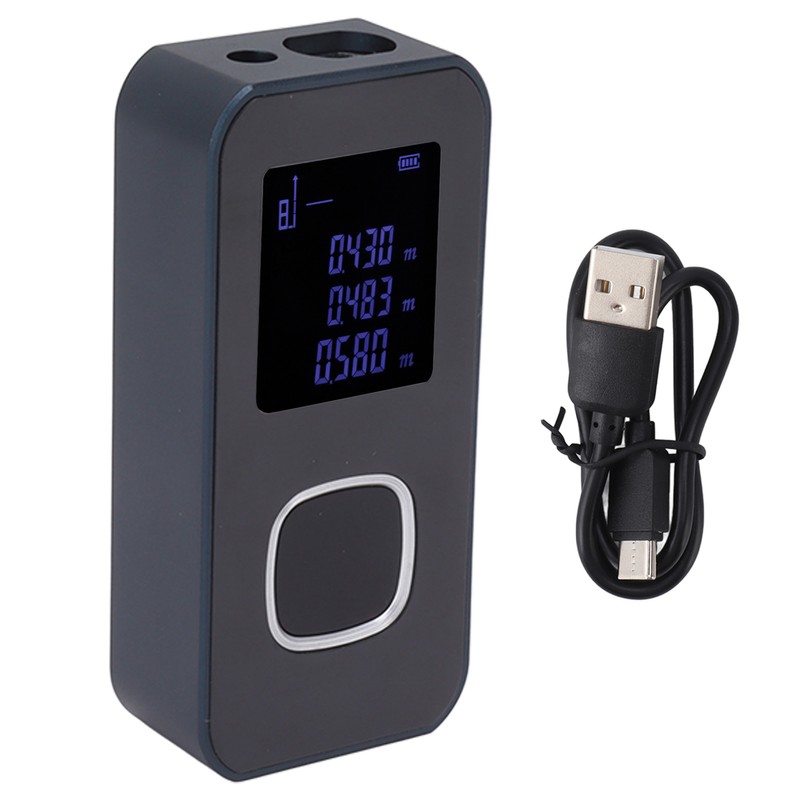 Handheld Laser Measure Tool Mini Infrared Measuring Instrument for Area