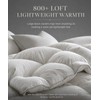 Goose Down Fiber Comforters 100% Cotton Shell King Size Comforter