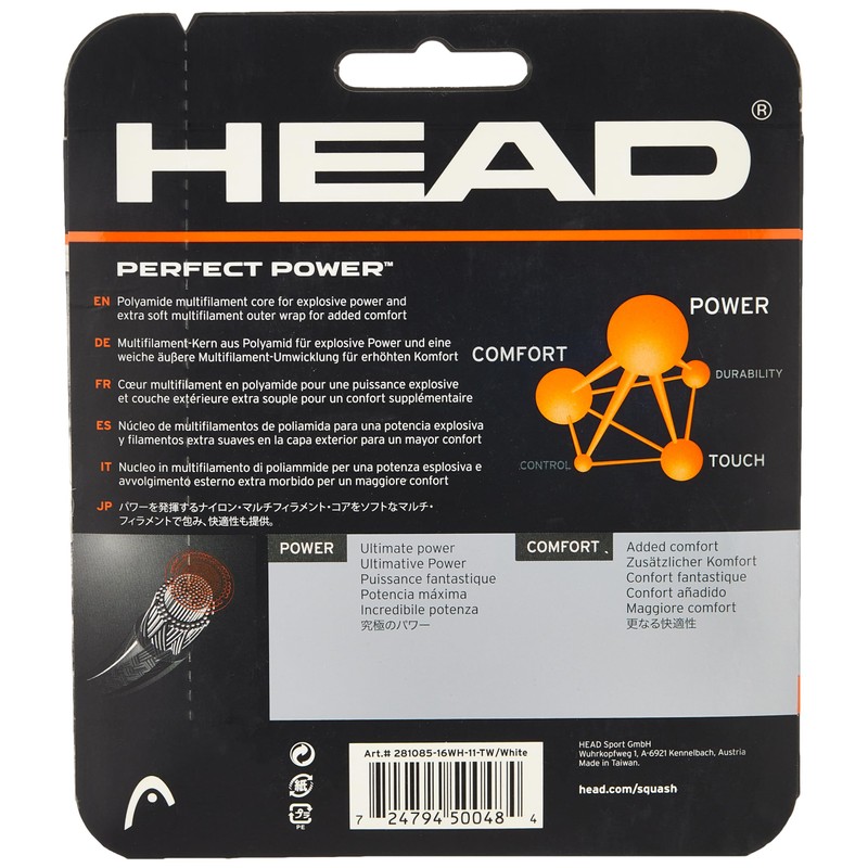Head Perfect Power 17/1.20 mm Squash 110 m Reel –