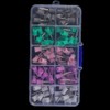 100Pcs Rubber Steel Dental Polishing Cup Mixed Color Polisher with