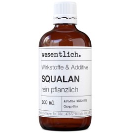 Squalane (100 ml) - pure vegetable care oil from wesentlich.
