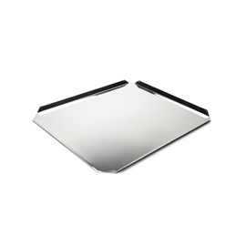 Fox Run Cookie Sheet 12x14 Stainless Steel Baking Pans, 13.75 x 11.75 x 0.5 inches, Metallic