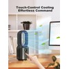 let'me 13 Inch Desk Fan, Bladeless Table Fan, 106° Oscillating