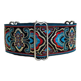 Martingale Dog Collar for Greyhound Saluki Whippet and Other Breeds with Similar Neck 2" Wide (11"-14")