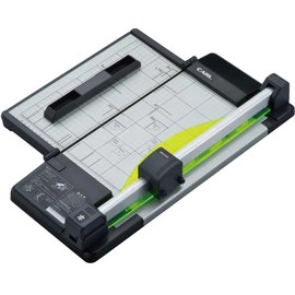 Carl Manufacturing USA Slim 17" Carl Paper Trimmer, 12" Length, 45 Sheet Cutting capacaity, Heavy Duty, DC-F5300 (CUI25100), Silver/Black