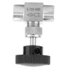 Stainless Steel BSPP Female Thread Straight Needle Valve for Water