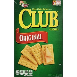 Keebler Club Crackers Original, 13.7 Oz. (Pack of 3)