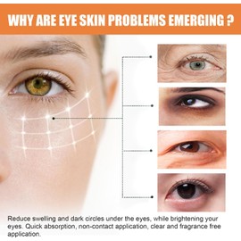 Crema en Barra con Vitamina C para el Contorno de Ojos Hidratante y Reafirmante, Cuida la Piel, Reduce Arrugas, Bolsas y Ojeras, Stick Facial Nutritivo, Apto para todo tipo de piel