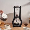 HAPPCUCOE 600ml Ice Drip Coffee Maker,Manual Cold Brew Coffee Maker