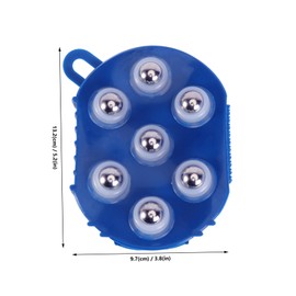 NOLITOY Body Exfoliator Glove Massager Brush Palm Shaped Massage Glove Handheld Massagers Massage Glove Exfoliating Body Scrub Mitt Massager Gloves for Hands Back Whole Body Comb