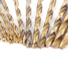 13pcs HSS Twist Drill Bit Assortment Set Titanium Coated Screwdriver