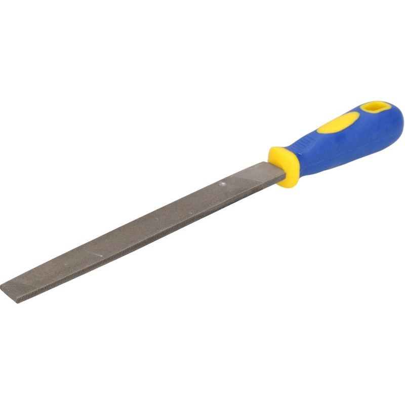 2pc Metalworking Metal Engineering T12 Files Half Round + Flat