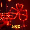 LOLStar Valentines Day Window Lights, 168 LEDs Red Gift Box
