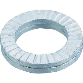 TRUSCO(トラスコ) ノルトロックワッシャー スチール サイズNL10(M10) 8個入 B795-0010