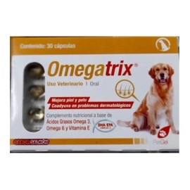 Omegatrix Ácidos Grasos Omega 3 Y 6 Para Perro