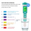 T TESTRUST Pool Salt Tester - Multifunctional 5 in 1