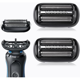 53B Replacement Shaver Head Compatible with Braun Series 5/6 5020cs 5018s 5035s 5049cs 5050cs 6020s 6040cs 6075cc 6072cc 6090cc Razors, 2 Pack