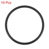 sourcing map Metric Nitrile Rubber O-Rings Seal 57 mm OD