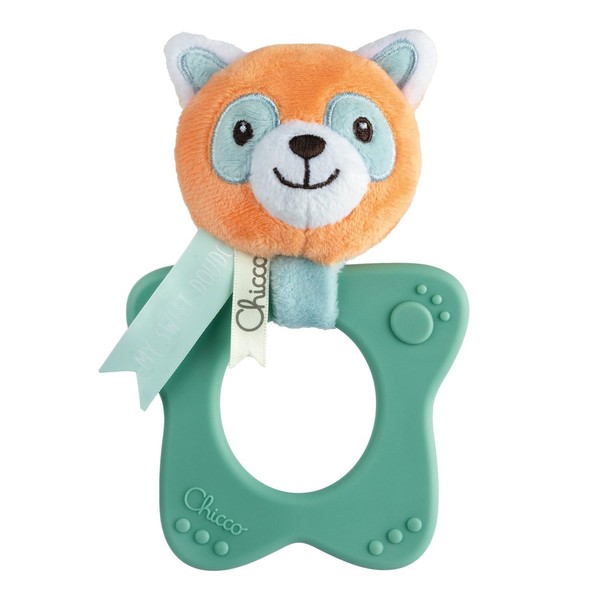 Chicco My Sweet Doudou Panda Red Toy with Soft Plastic